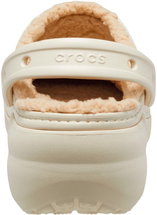Sabots Crocs Classic Platform Lined Beige EU 39-40 Femme