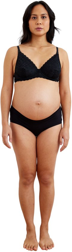 thumbnail: Herzmutter Voedings Tops - Set Van 2, Naadloos, Met Clipsluiting Voor Borstvoeding, Zacht En Elastisch