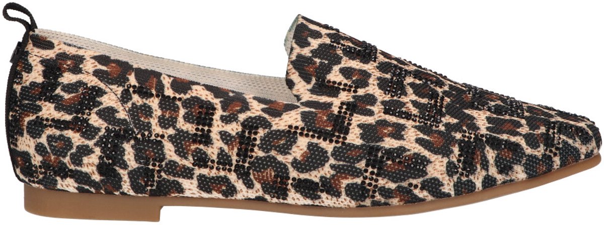 La Strada Loafer Leopard Knitted - Damesschoenen - Maat - 38