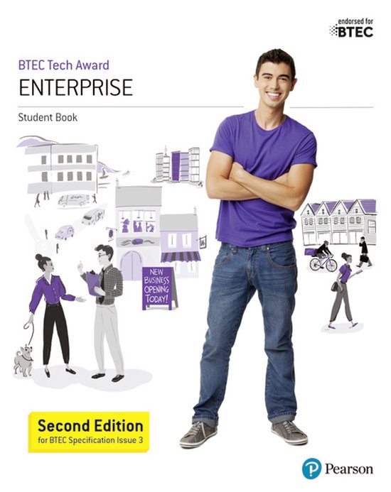 BTEC Tech Award Enterprise Student Book 2nd edition - cover