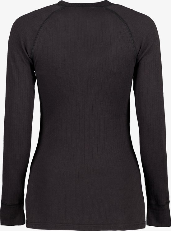 Mountain Peak dames thermoshirt met lange mouwen - Zwart - Maat M — afbeelding 3