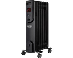 CAMRY CR 7812 - Olieradiator Elektrisch op Wieltjes - Met Afstandsbediening en Thermostaat - 1500 W…