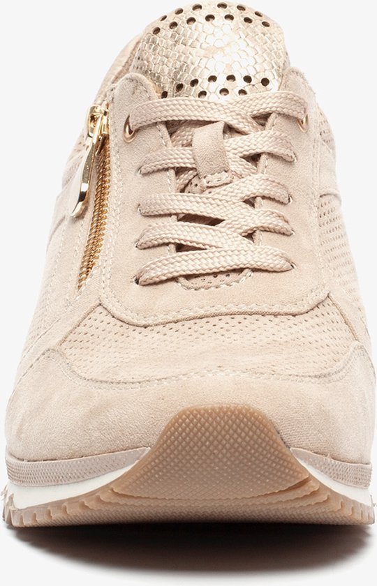 Baskets femme Nova imprimé serpent beige - Taille 37 - Semelle amovible