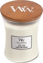 WoodWick Hourglass Medium Geurkaars - Solar Ylang - 60 branduren