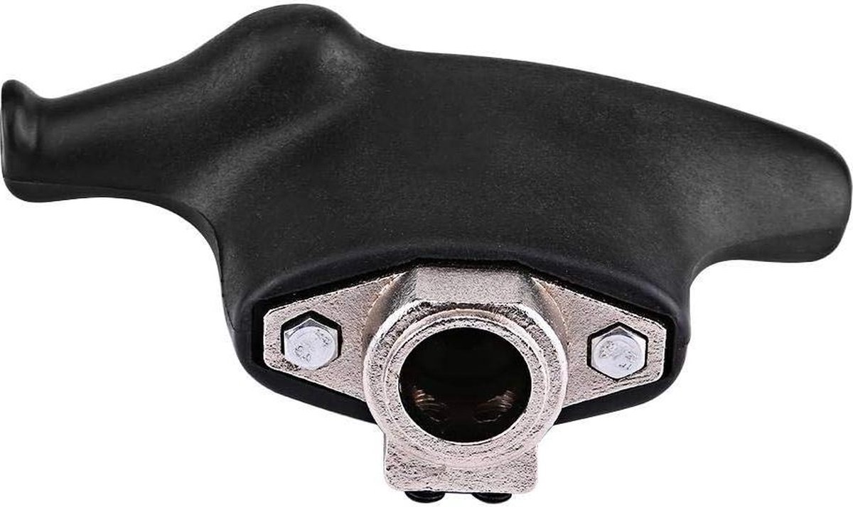 Zwarte nylon kop Bandenwisselaar voor demontage van kunststof frame - machinediameter 28 mm/30 mm .