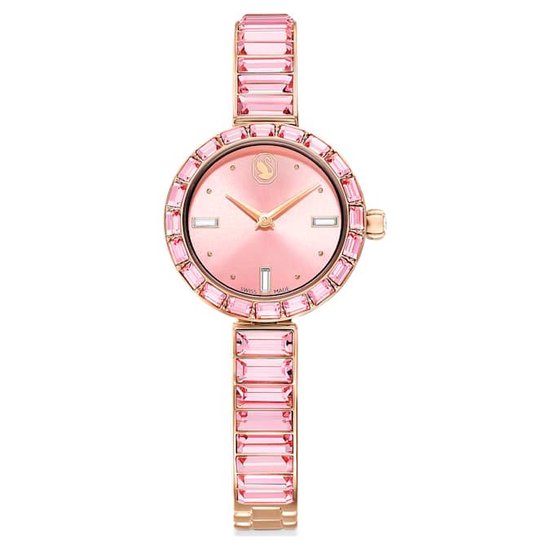 Rose Gold Swarovski Dames Horloges Swarovski Passage Dames Horloge