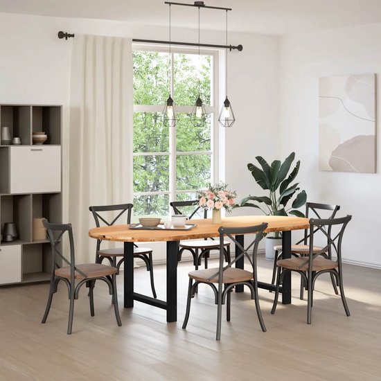 Eettafel (200x105cm - ovaal) ... | de Bommel Meubelen | Eettafel, Ovale