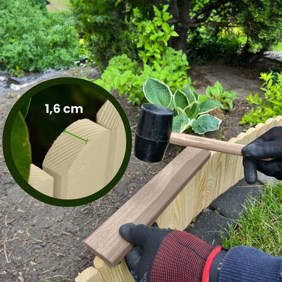 Floranica plantenpot van larikshout, 50 x 33 cm natu Floranica plantenpot van larikshout, 50 x 33 cm natu