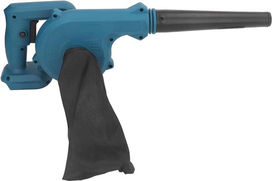 Draadloze mini-bladstofzuiger - hoog vermogen - werkt op batterijen - sneeuwstof en dierenharen opblazen .