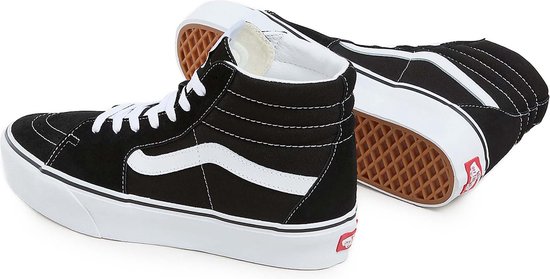 Vans Dames Sneakers Sk8 Hi Platform 2 - Zwart - Maat 38 | bol