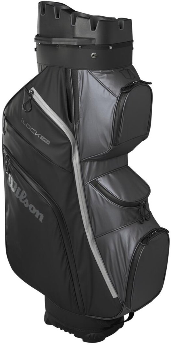 Wilson Staff I-Lock Golftas - Cartbag - Zwart Grijs van Merkloos — afbeelding 2