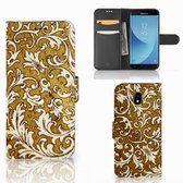 Coque Téléphone Samsung Galaxy A30 Coque avec pour Baroque Or