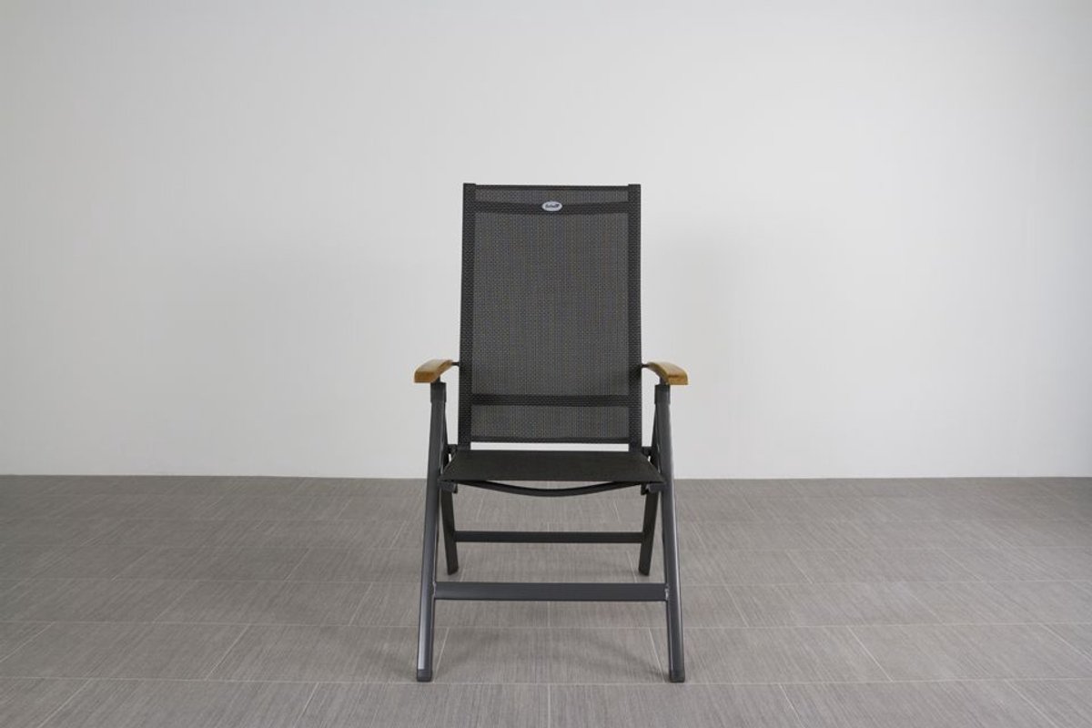 Hartman Set de 8 Napoli chaise réglable - Teak