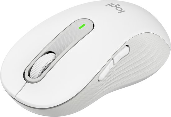 Logitech Signature M650 L - Draadloze Muis - Met Bluetooth - Wit