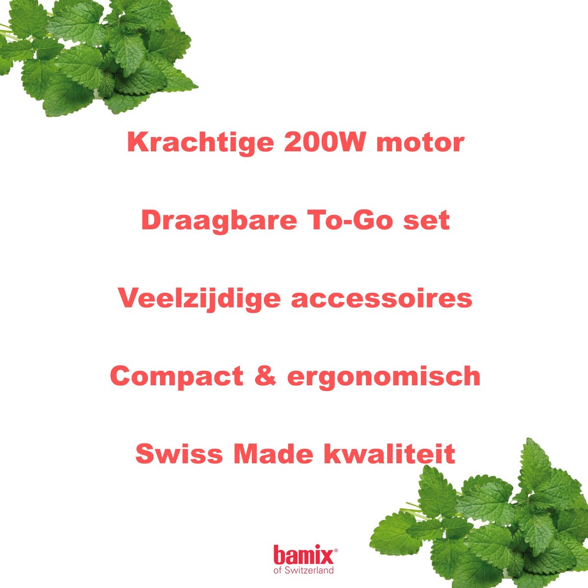 Bamix SwissLine M200 Mat Zwart - 200W - Inclusief Accessoires en Smart Helpers – foto 4