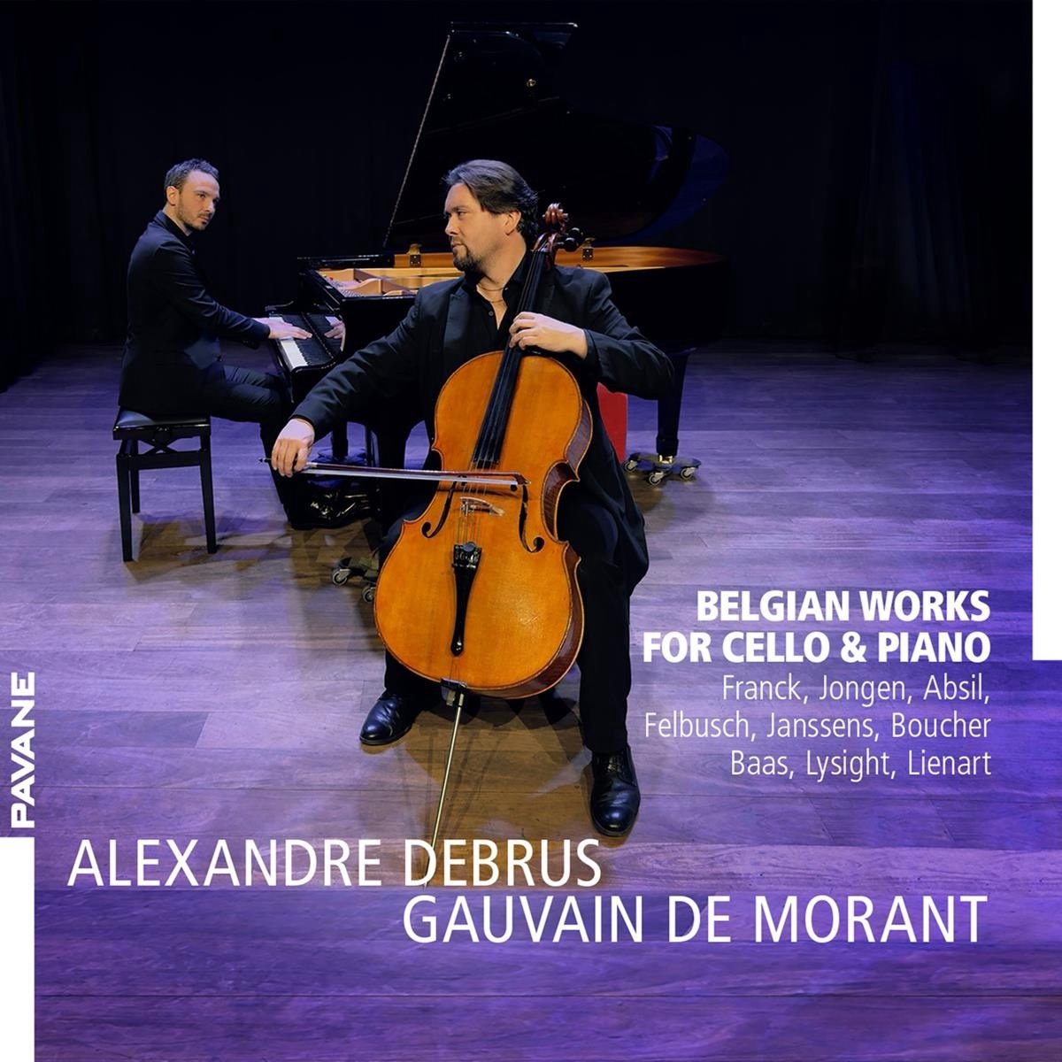 Alexandre Debrus, Gauvain De Morant - Belgian Works For Cello & Piano (CD)