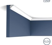 Kroonlijst flexibel Origineel Orac Decor C250F LUXXUS Plafondlijst Sierlijst flexibel 2 m