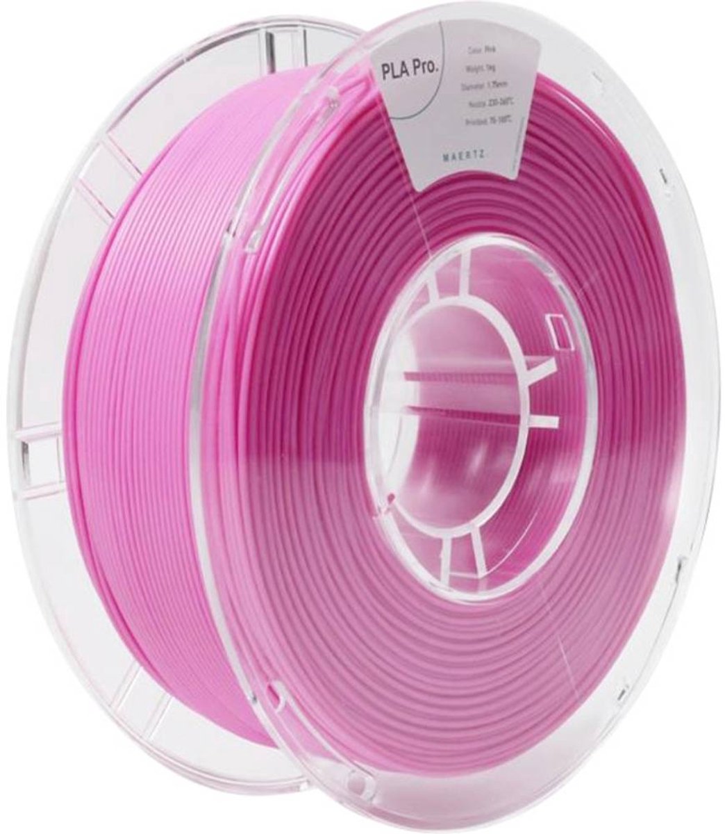 Maertz PMMA-1009-010 PMMA-1009-010 Filament PLA Pro 1.75 mm 1000 g Pink 1 stuk(s)