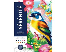 Coloriages au Numéro Sérénité - Hachette - kleuren op num...