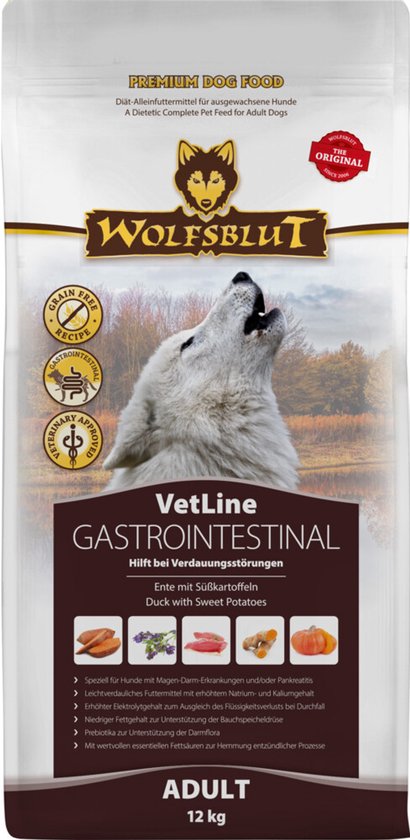 Wolfsblut VetLine Gastrointestinal 12 kg