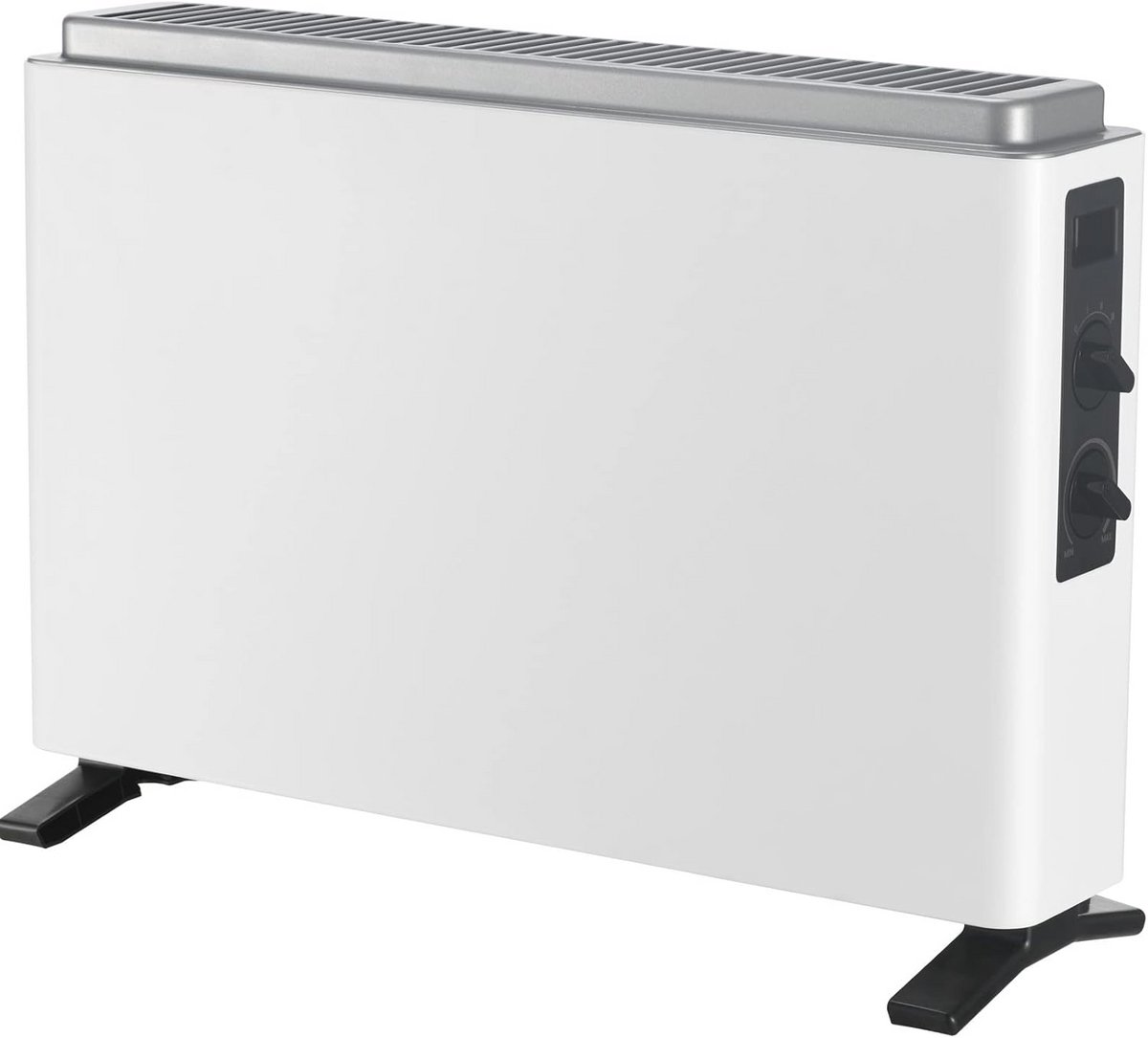 Elektrische Convector Verwarming - Laag Energieverbruik, 2000W, 3 Standen, Instelbare Thermostaat, Stil, Voor Ruimtes tot 20 m²