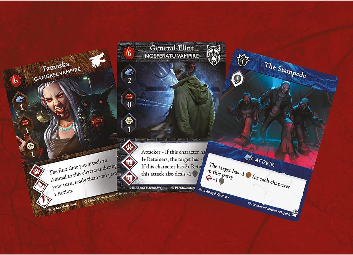 Vampire the Masquerade Rivals Expandable Card Game - The Wolf & the Rat - Expansion