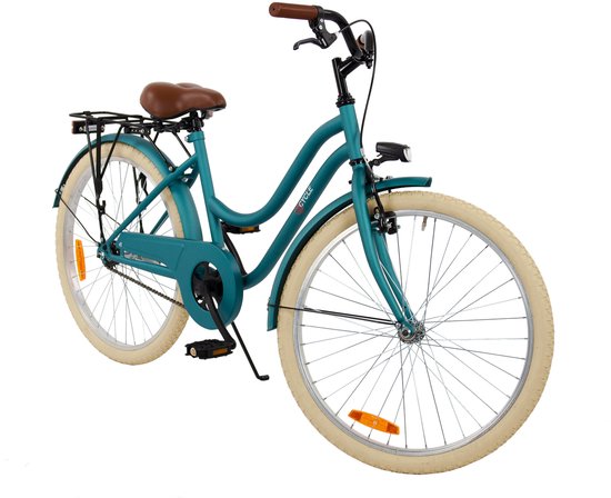 2Cycle - Meisjesfiets - 24 inch - Groen-Blauw van 2Cycle — afbeelding 5