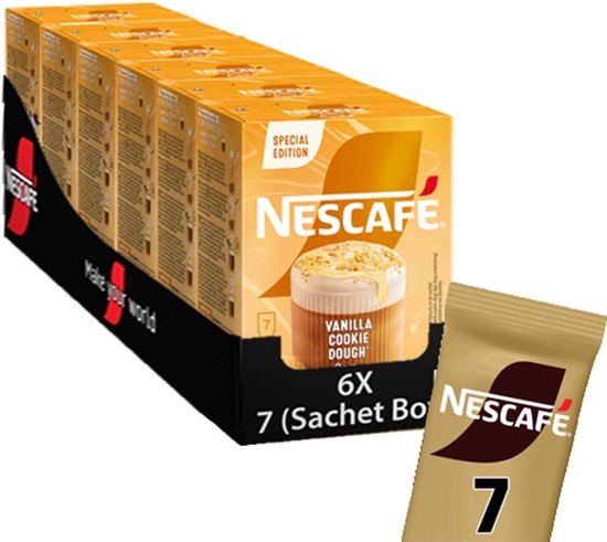 Nescafé Vanilla Cookie Dough Latte oploskoffie