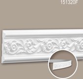 Wandlijst 151320F Profhome Lijstwerk flexibele lijst Sierlijst rococo barok stijl wit 2 m