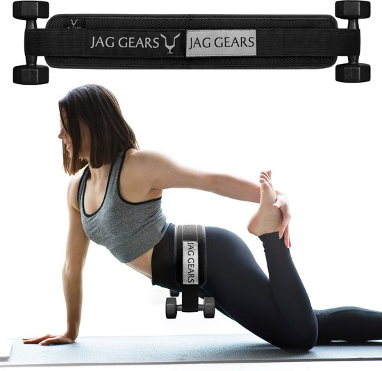Ceinture de poussée de Hip Jag Gears pour les exercices des hanches et du haut du corps à la maison et en salle de sport