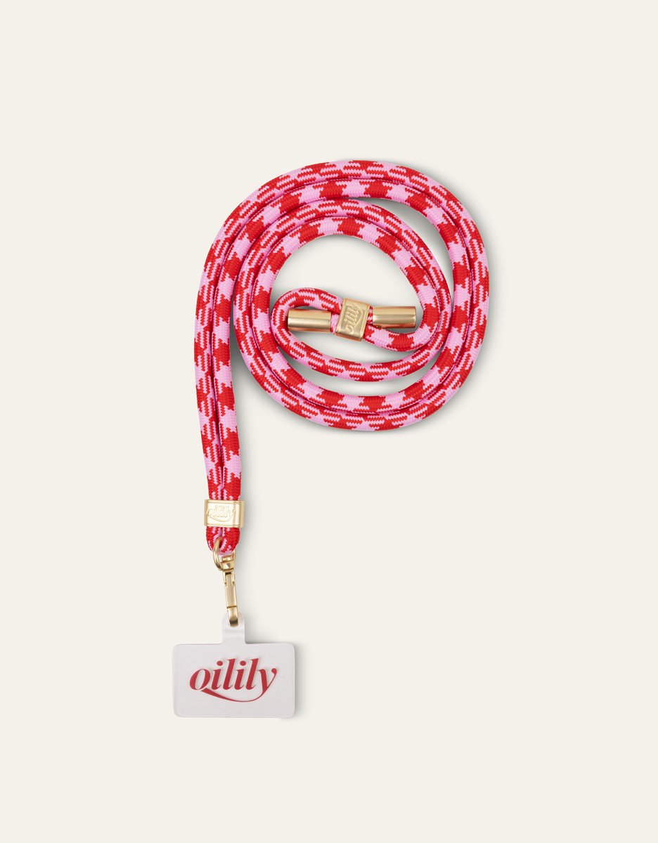 Aileen Phone Cord - Roze - One size