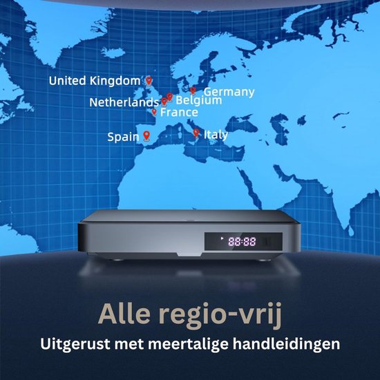 DVD Speler met HDMI - Blu Ray Spelers - Externe DVVD Speler - Film — afbeelding 2