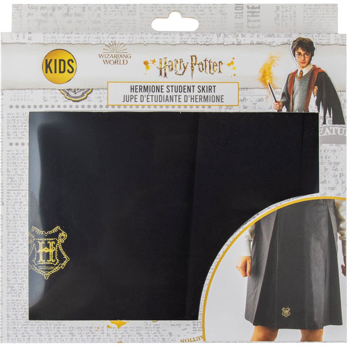 Jupe Hermione Harry Potter - Licence Officielle - Taille XS à L - Cérémonie Poudlard