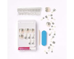 Kiss Gellak Gel fantasy Toenails - Kunstnagels - 28 stuks - Nepnagels - Lotta Oomph