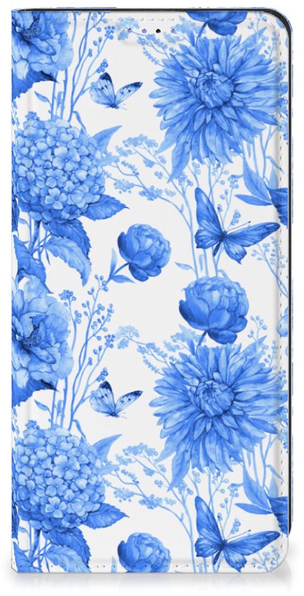 Smart Cover voor Samsung Galaxy A05 Flowers Blue