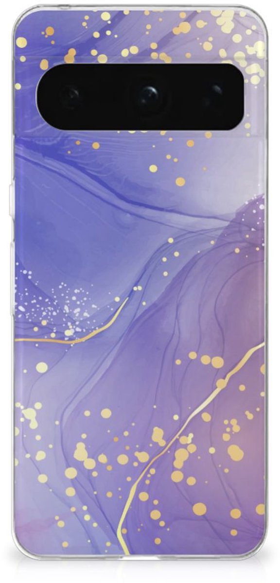 Hoesje maken voor Google Pixel 8 Pro Watercolor Paars