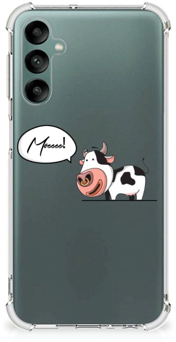 Samsung Galaxy A24 Stevig Bumper Hoesje Cheeky Cow