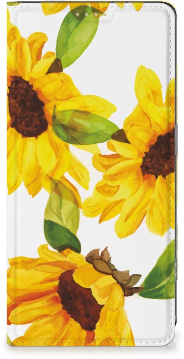 Smart Cover voor OPPO Reno8 T 4G Zonnebloemen