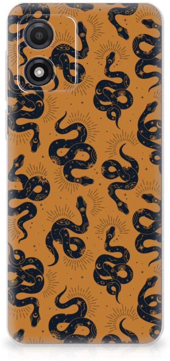TPU Hoesje voor Motorola Moto E13 Snakes