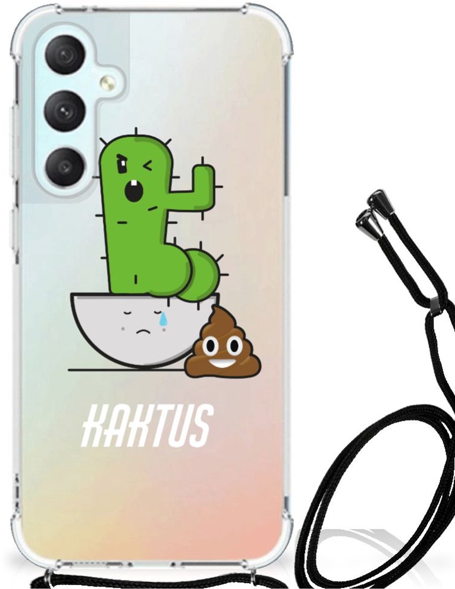 Samsung Galaxy S23 FE Stevig Bumper Hoesje Cactus Poo