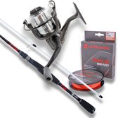 Canne Spinning Ultimate Princess 2.10m (5-20g) - Canne Rose Pour Jeunes Et Femmes, Qualité Et Confort