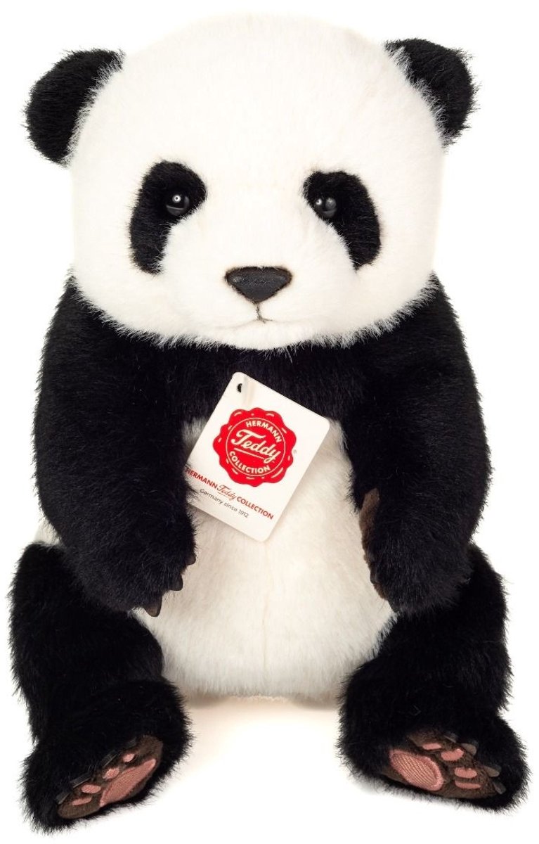 Knuffel Panda Zittend 28 cm