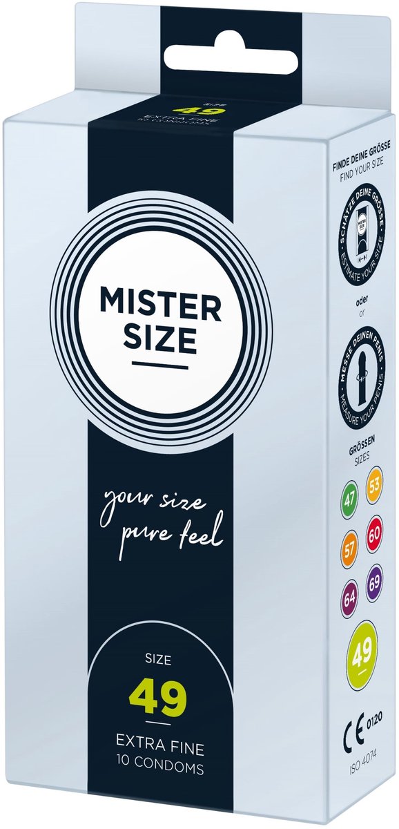 MISTER SIZE 49 (10 pack)