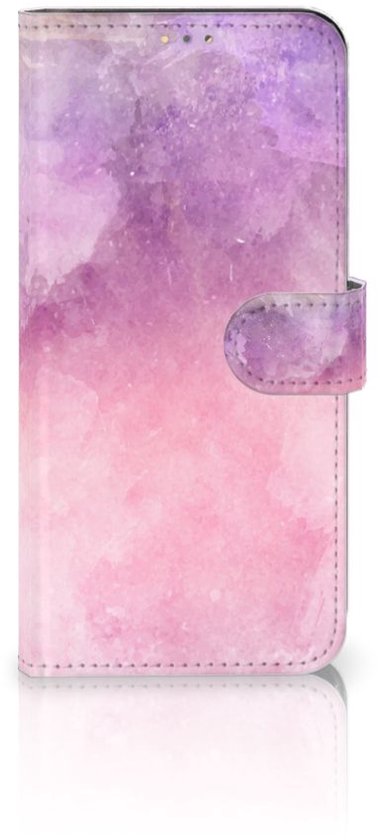 Etui pour téléphone OPPO A15 Etui à rabat Pink Violet Peinture