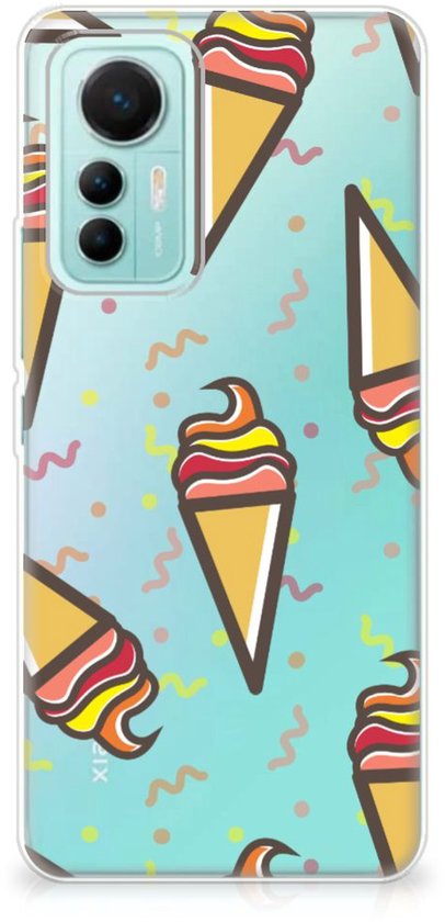 Coque Téléphone pour Xiaomi 12 Lite TPU étui Crème Glacée