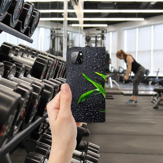 Coque iPhone 14 Plus Portefeuille Bookcase Orchidée