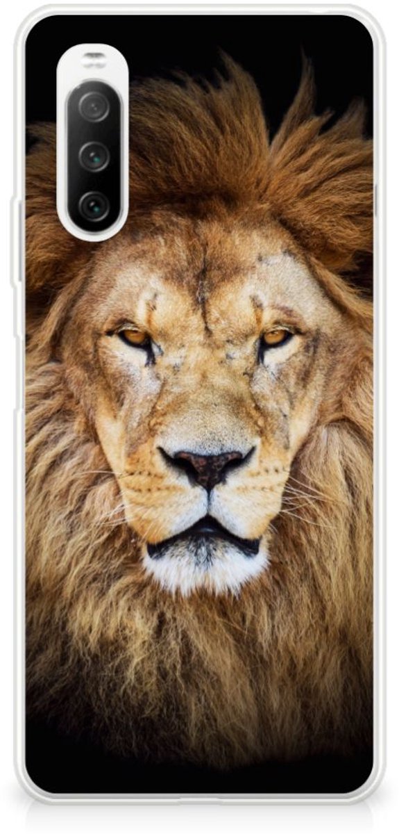 Sony Xperia 10 III TPU Hoesje Leeuw