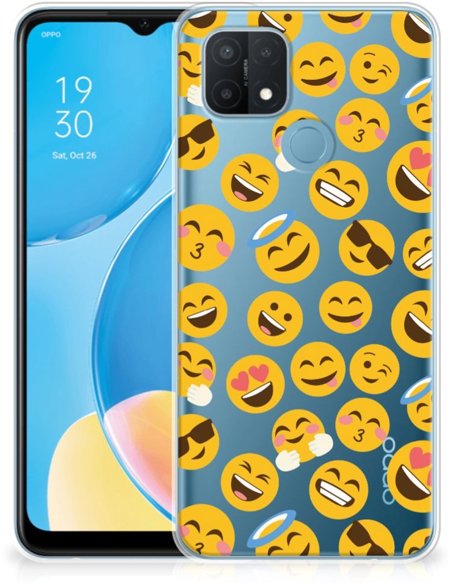 OPPO A15 TPU bumper Emoji