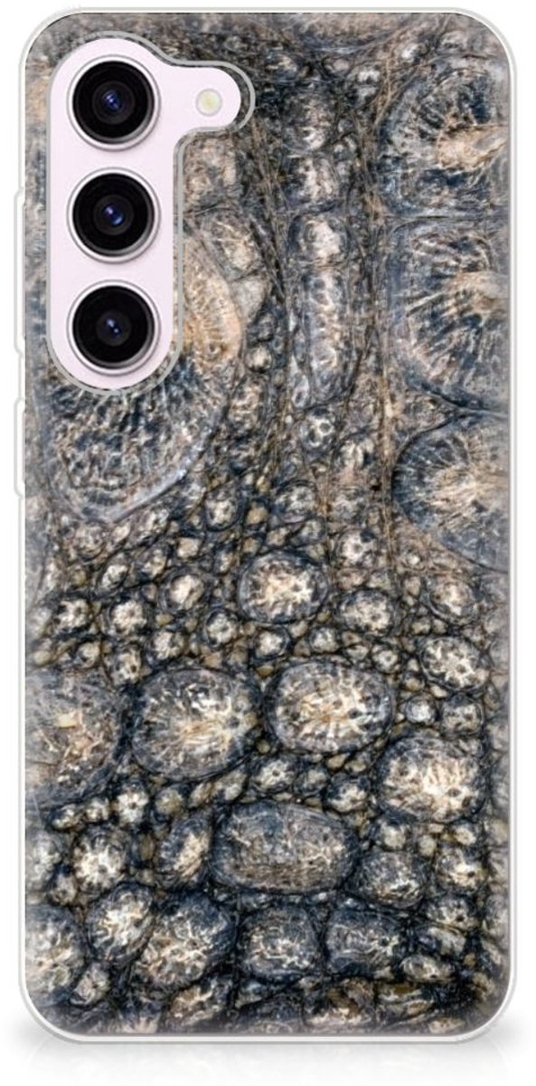 Samsung Galaxy S23 TPU Hoesje Krokodillenprint
