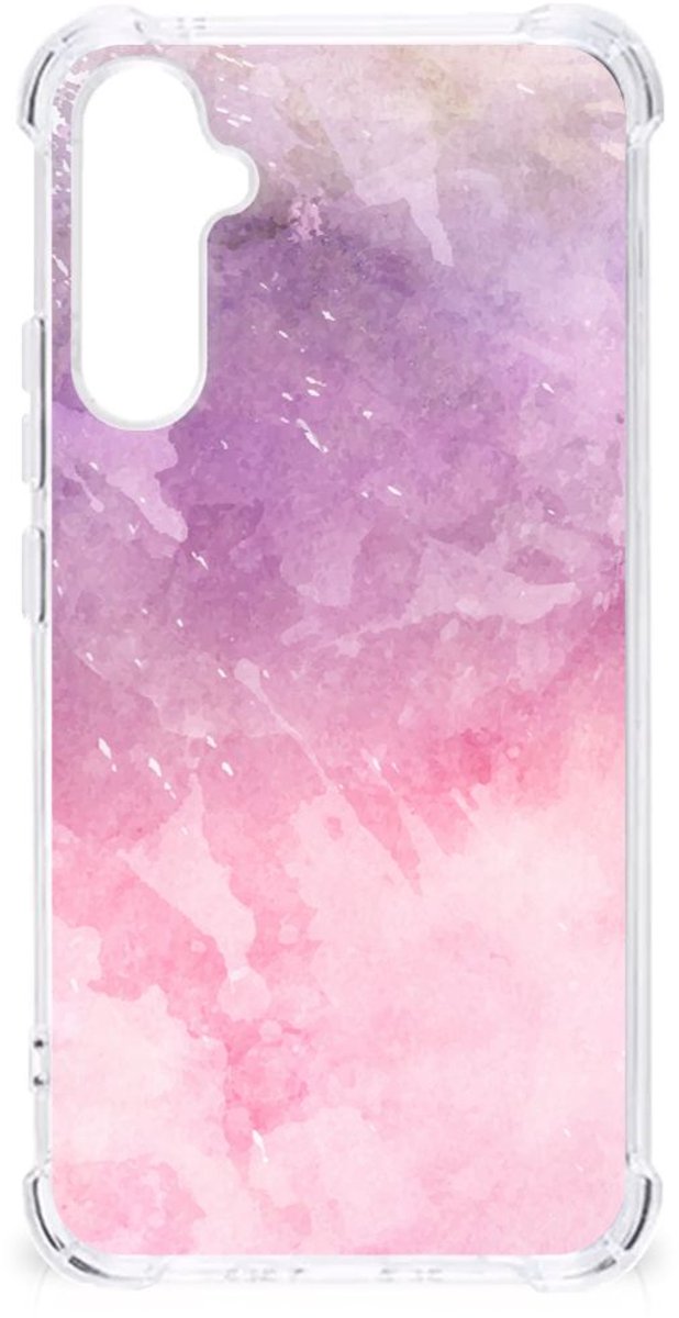 Back Cover Samsung Galaxy A34 Pink Purple Paint